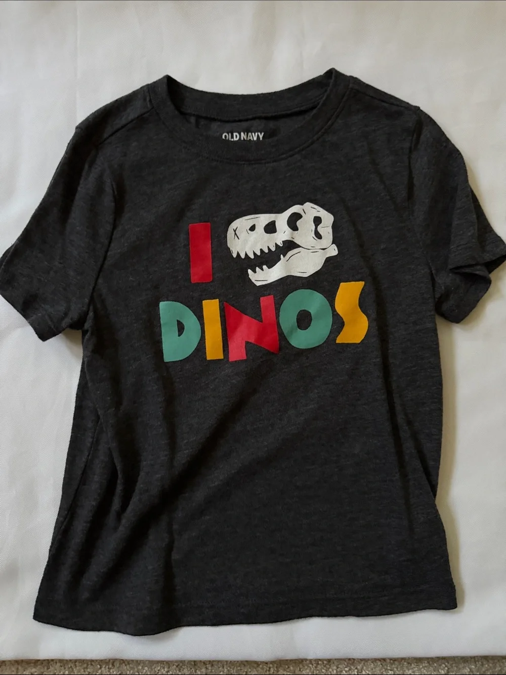 Old Navy Kids Tees - Black, Charcoal, Navy & Light Gray